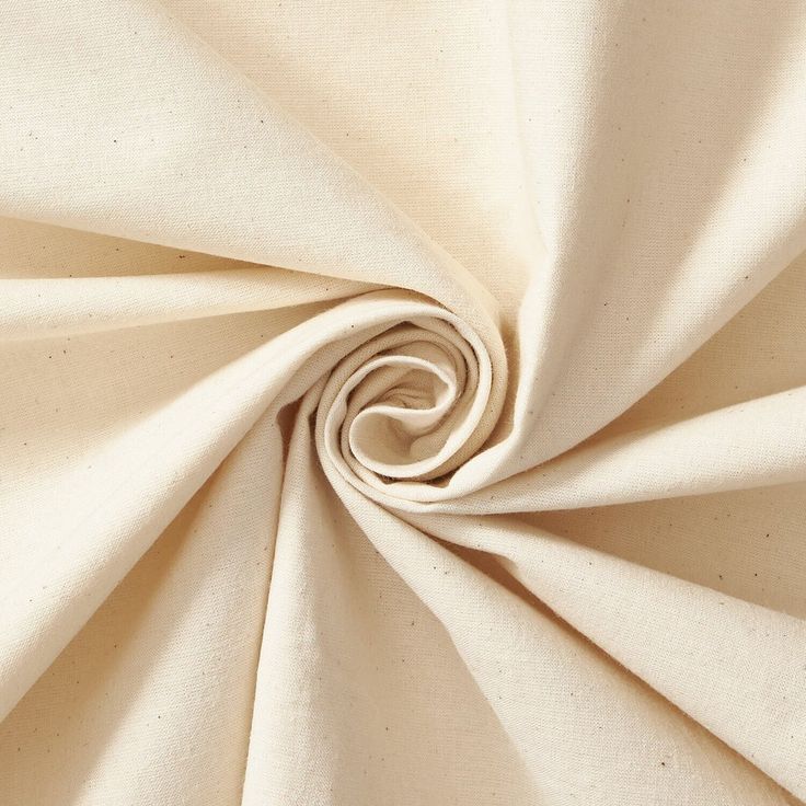 Calico Fabric — White