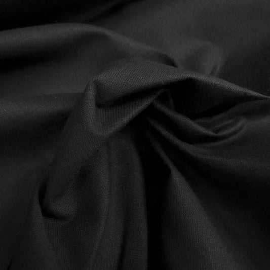Calico Fabric — Black